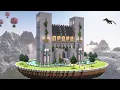 Minecraft Ultimate Floating Castle Base Tutorial