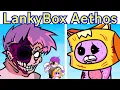 FNF THE LANKYBOX S AETHOS CUTSCENE Evil Justin vs Foxy CONTENT FALLOUT V2