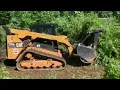 Caterpillar 299D2 XHP With Forestry Mulching Attachment Amazing Machine