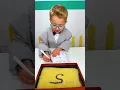 Learn Math and Write Answers on Cereal
