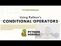 Conditional operators in Python