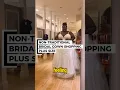 3hrs Bridal Gown Consultation ended in tears