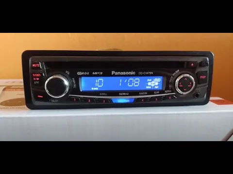 Download MP3 Panasonic CQ-C1475N car radio, CD mp3 Player testing