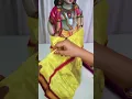 Lagu Dhoti Draping for Krishna | Vasthram draping | Janmashtami #shorts