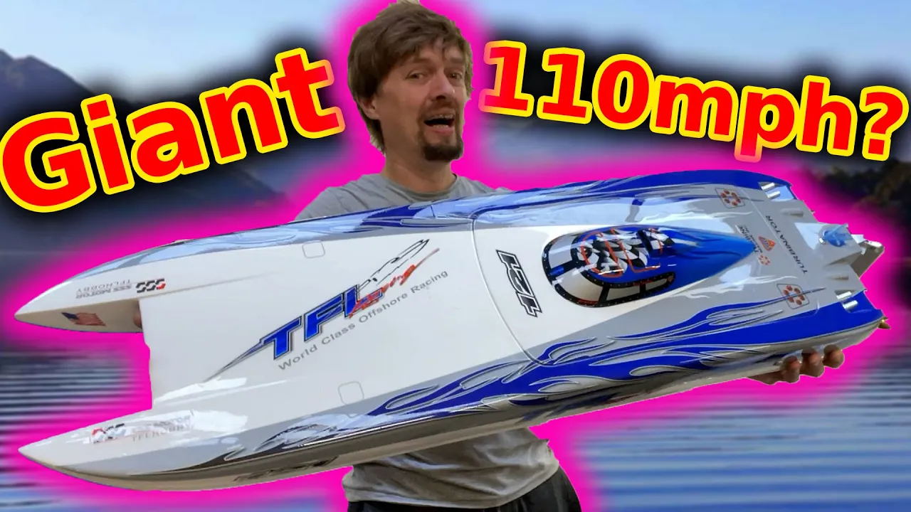 Twin Motor 12s RC Speed Boat ***fastest RTR boat in the world!***