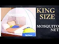 King size mosquito net unboxing and review