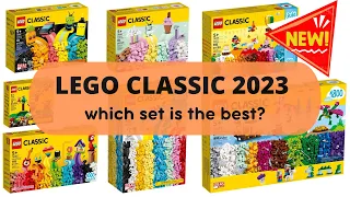 LEGO CLASSIC 2023 ALL SETS Review and Comparison 11027 11028 11029 11030 11031 11032 11033 ideas