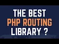 Is this the best PHP Routing library