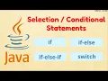 Java if else and switch