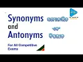 SYNONYMS ANTONYMS FOR ALL COMPETITIVE EXAM PATTANAYAK EDUCATION