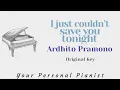 Download Lagu I just couldn't save you tonight - Ardhito Pramono - Piano Karaoke - Instrumental Cover