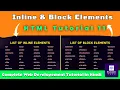 HTML Display Property Understanding Inline and Block Elements in Hindi - Learn web development
