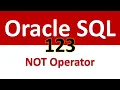 SQL for Beginners 123 Boolean Operators NOT Operator