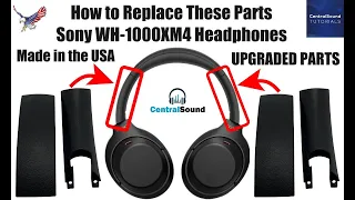 How to Fix Broken Side Cover Slider Headband Parts on Sony WH-1000XM4 Wireless Headphones