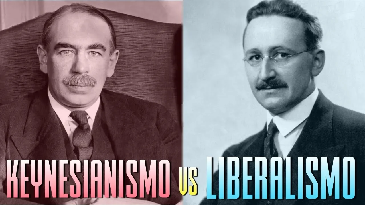 LIBERALISMO vs KEYNESIANISMO - DIFERENCIAS y CRITICAS