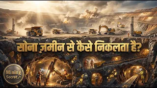 पत्थर से 24K Gold कैसे बनता है? | Gold Mining से Jewellery तक का पूरा सफर