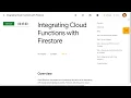Integrating Cloud Functions with Firestore