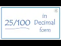 as a Decimal