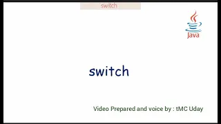 2 1 10 switch case explained with a java program in TELUGU