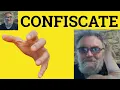 Download Lagu 😎 Confiscate Meaning - Confiscate Defined - Confiscate Examples - Confiscation Definition Confiscate