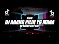 Download Lagu DJ ABANG PILIH YG MANA | VIRAL TIK TOK 🎶REMIX FULLBASS 2022 🔊BY FERNANDO BASS