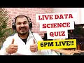 Live Data Science Quiz With Telusko