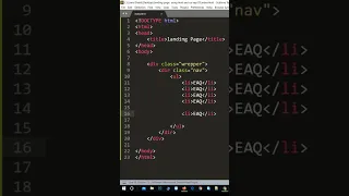 How To Build A Landing Page With HTML And CSS HTML CSS Landing Page