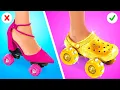 Download Lagu 🛼I MADE COOL SHOES WITH WHEELS! Rich vs Broke Students⚡️ Amazing Clothes Hacks \u0026 Tips by 123 GO!