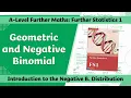 A Level Further Maths Further Stats 1 The Negative Binomial Distribution
