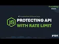 Protect APIs with Rate Limiting Complete Node JS Express Course Part