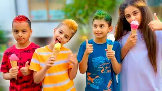 خلودة وأولاد خالتو عاشو يوم كامل بلون واحد 