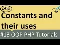 OOP PHP Constant and Their Uses