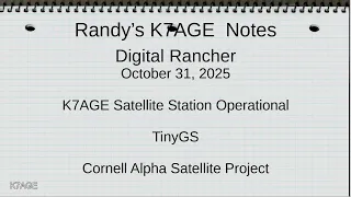 TinyGS and Cornell s Alpha Satellite Project