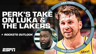 ‘They will be the BEST OFFENSE in the NBA’ 👀 Kendrick Perkins on Luka and the Lakers | NBA Today