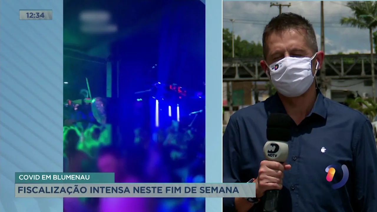 Covid em Blumenau: fiscalização intensa neste fim de semana