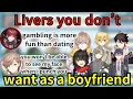 Download Lagu Livers you don't want as a boyfriend ranking[nijisanji eng sub]