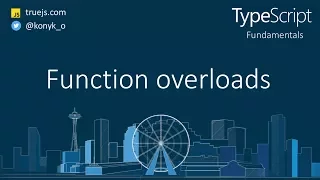 TypeScript tutorial Function Overloads