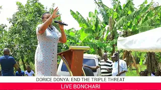 DORICE DONYA END THE TRIPLE THREAT BONCHARI 