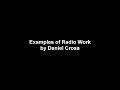 Daniel Cross - Examples of Radio Work