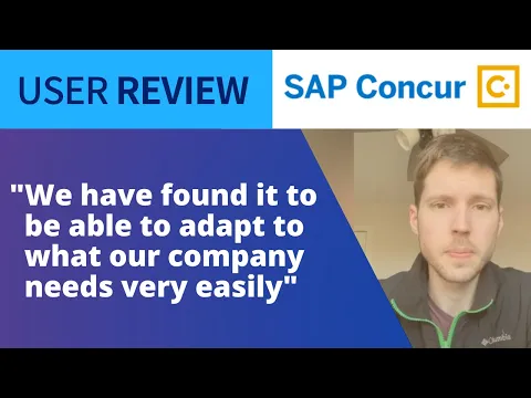 Thumbnail for User Review: Concur Invoice Streamlines Payment Process & Eliminates Paper Invoice for Business