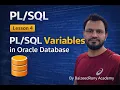 Tutorial 4 Variables in Oracle Database By BaizeedRony Academy