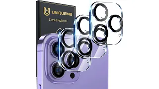 UniqueMe Camera Lens Protector for iPhone English version