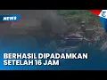16 JAM! Damkar Akhirnya Berhasil Padamkan Api di Gudang Oli Bekas Gunungputri Bogor