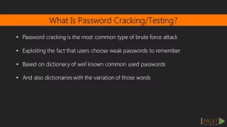 Learning Python Web Penetration Testing How Password Attacks Work packtpub com