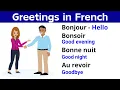 Learn Basic French Greetings Learn French