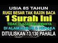 Download Lagu RUGI BESAR USIA 65 TAHUN JIKA TAK RAJIN BACA SURAH INI PENYELAMAT SIKSA KUBUR PEMBELA DI HARI KIAMAT