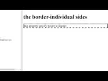 Css border individual sides lesson 7 part-5