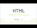 HTML PART - 3