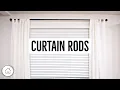 EASY DIY How to Hang Curtain Rods Perfectly Beginner Friendly