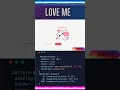 Do You Love Me Cute CSS Button Animation Frontend Mini project